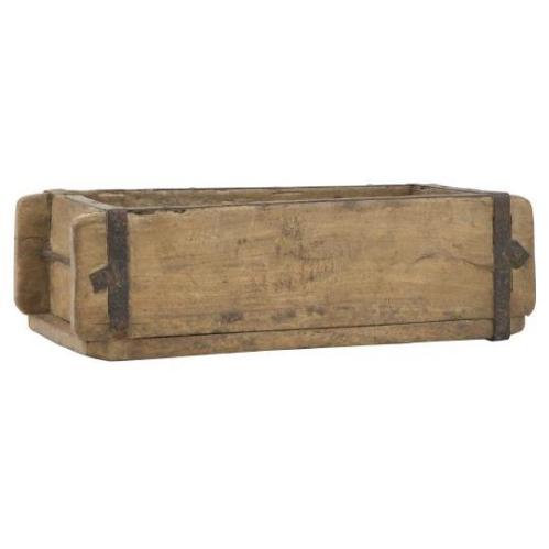 Trälåda - Gammal Murstensform - ca 31 x 15 cm - www.frokenfraken.se