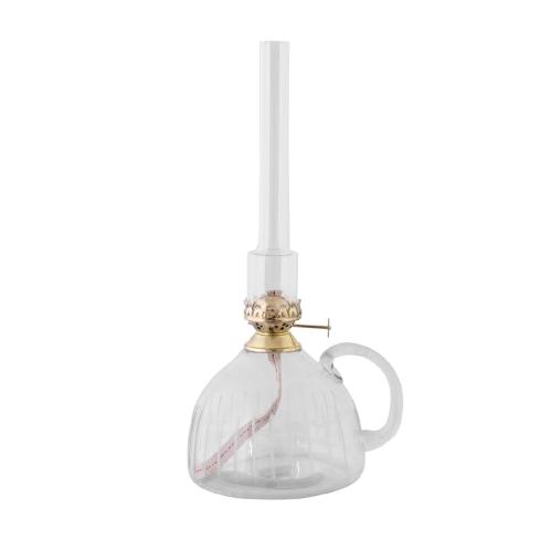 Fotogenlampe med håndtak - Messing - 35 x Ø14 cm - www.frokenfraken.se