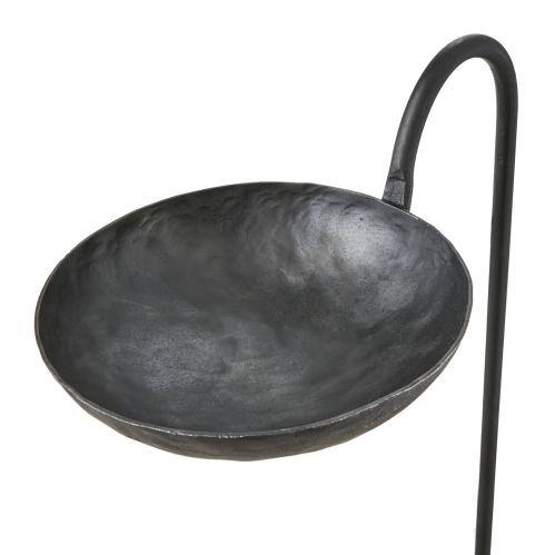 Uteljushållare/fågelmatare S - Grå - 27 x 17 x 70 cm - www.frokenfraken.se