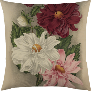 Kuddtrekk - Blomster - 50 x 50 cm - www.frokenfraken.se