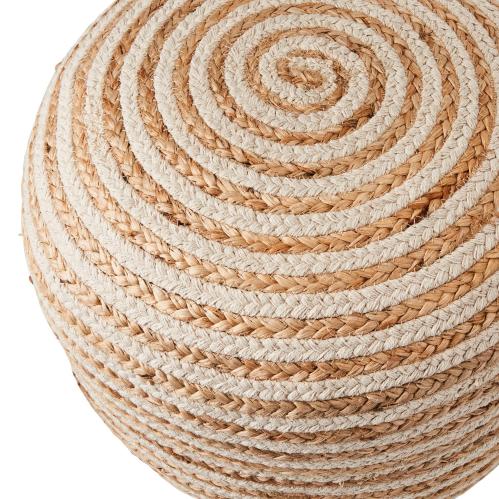 Sittepuff - Natur/Ivory - Ø40 x 35 cm - www.frokenfraken.se