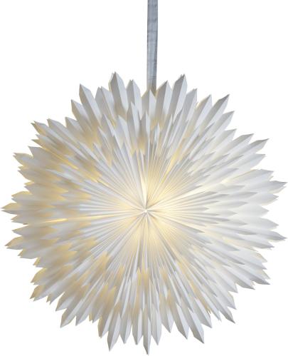 Adventsstjerne - Papir Ice - 70 cm - www.frokenfraken.se