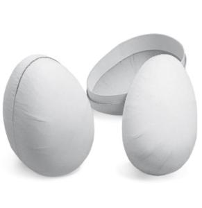 Påskeegg - Hvit DIY - 11 cm - www.frokenfraken.se