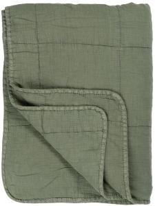 Pläd - Oliven - 130 x 180 cm - www.frokenfraken.se