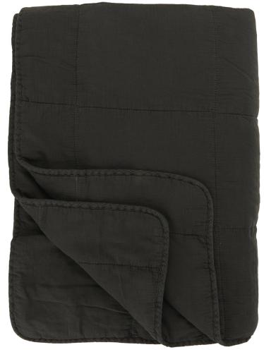 Pläd - Antrasitt - 130 x 180 cm - www.frokenfraken.se