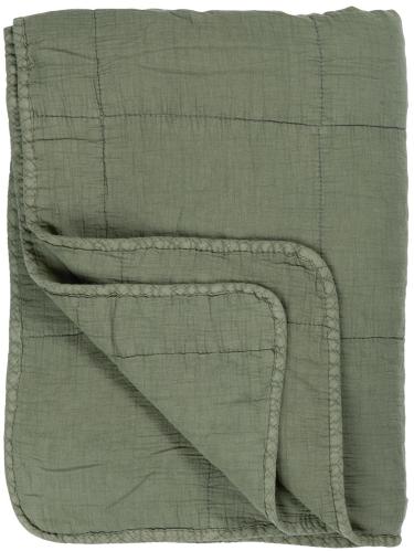 Pläd - Oliven - 130 x 180 cm - www.frokenfraken.se
