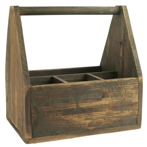 Trekkasse med håndtak - 5 rom - 25 x 34 x 35 cm - www.frokenfraken.se