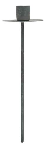 Lys holder - Metall - for juletrelys - 15 x 4 cm - www.frokenfraken.se