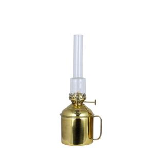 Fotogenlampe med håndtak - Glass/Messing - 27 x Ø8 cm - www.frokenfraken.se