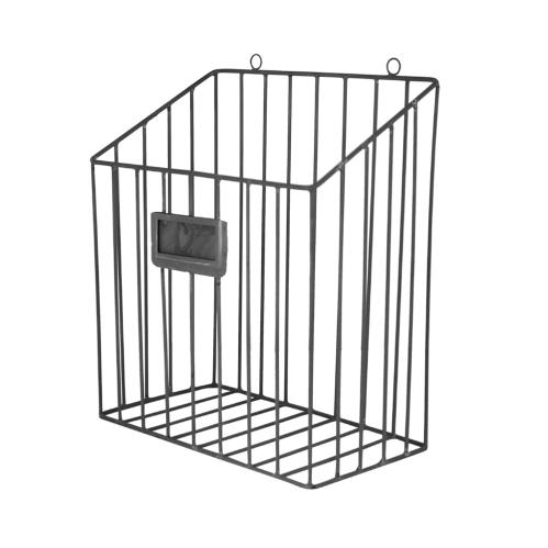 Tidsskriftkurv - Metall Sink - 30 x 26 x 14,5 cm - www.frokenfraken.se