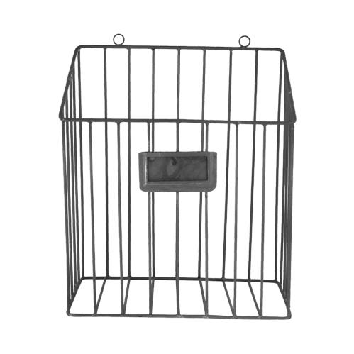 Tidsskriftkurv - Metall Sink - 30 x 26 x 14,5 cm - www.frokenfraken.se