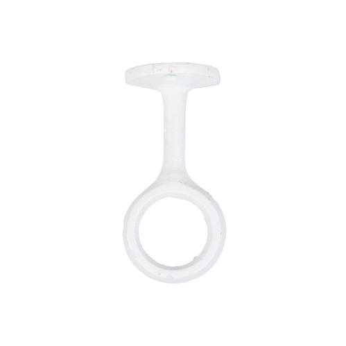 Hållare till rundstav - Vit - 9 x Ø4 cm - www.frokenfraken.se
