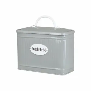 Plåtburk - Knäckebröd - Grønn - 17,5 x 13 cm - www.frokenfraken.se