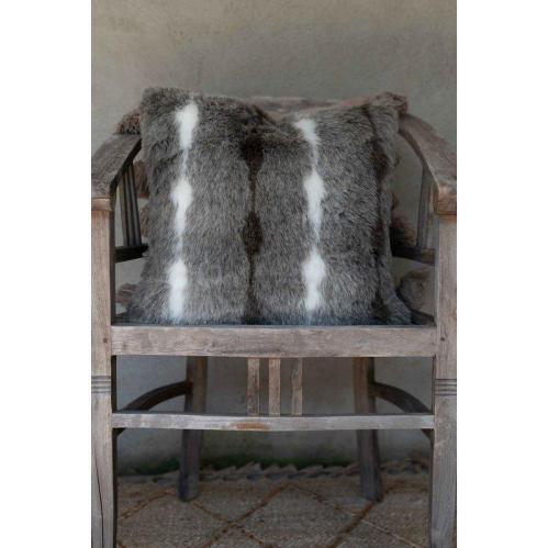 Putetrekk - Imitert pels - Lappland - 45 x 45 cm - www.frokenfraken.se