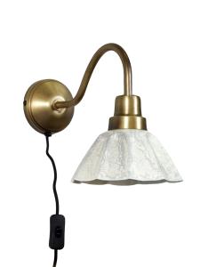 Vegglampe - Ester - Offwhite - 34 cm - www.frokenfraken.se