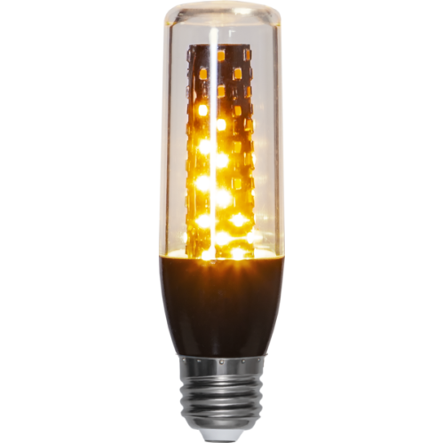 Dekorasjon - LED Lampe - flamme - e27 - www.frokenfraken.se