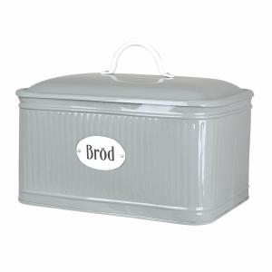 Plåtburk - Bröd - Grønn - 29 x 20 cm - www.frokenfraken.se