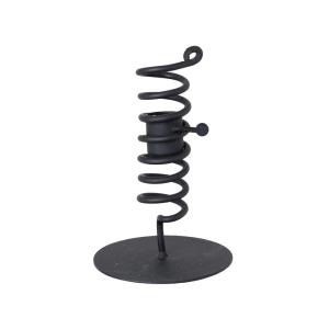 Lysstake - Stumpstake - Støpejern - Svart - 15 x Ø9,5 cm - www.frokenfraken.se
