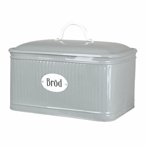 Plåtburk - Bröd - Grønn - 29 x 20 cm - www.frokenfraken.se