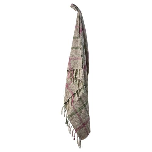 Teppe - Elfenben/Grønn/Rosa - 150 x 125 cm - www.frokenfraken.se