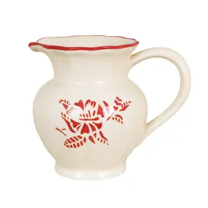 Kanna Marion Blomma Stor - Rød - H15 cm - www.frokenfraken.se