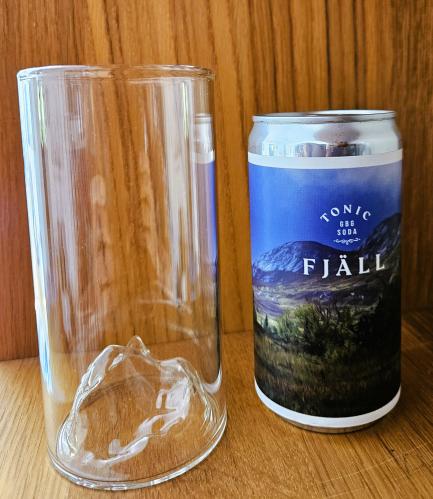 Glas - Fjäll - 12,5 cm - www.frokenfraken.se