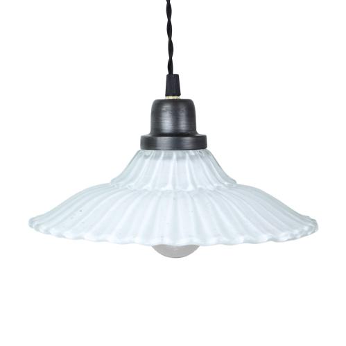 Taklampe - Hvit/Grå - 14 x Ø26 cm - www.frokenfraken.se