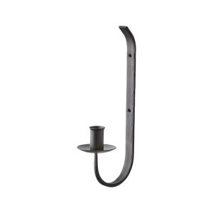 Vegglys holder S - Svart - 30 x 12 cm - www.frokenfraken.se