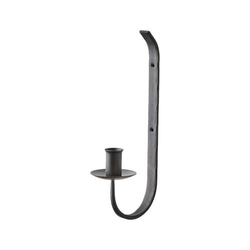 Vegglys holder S - Svart - 30 x 12 cm - www.frokenfraken.se