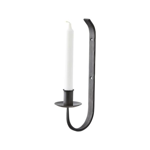Vegglys holder S - Svart - 30 x 12 cm - www.frokenfraken.se