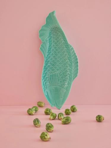 Oppsett Fat - Fisk Turkis - 53 cm - www.frokenfraken.se