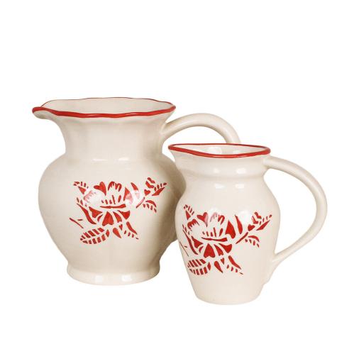 Kanna Marion Blomma Stor - Rød - H15 cm - www.frokenfraken.se