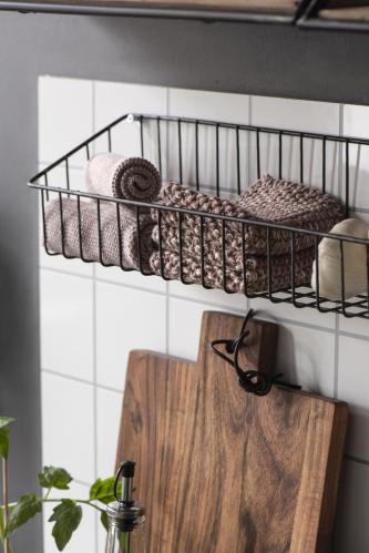 Veggkurver - Metall - 12,5 x 11 x 50,5 cm - www.frokenfraken.se