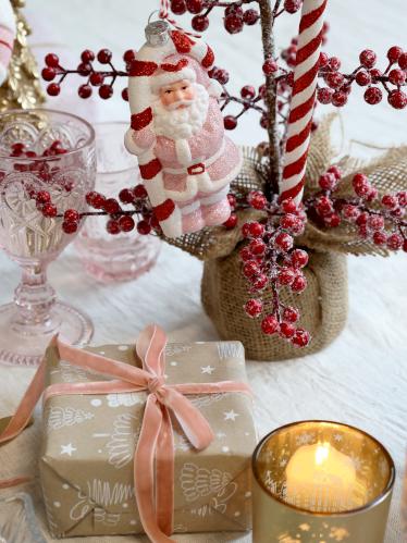 Julekule - Godteri - Julenisse - 13 x 7 x 5 cm - www.frokenfraken.se