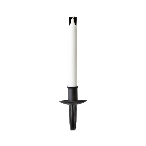 Vegglys holder S - Svart - 30 x 12 cm - www.frokenfraken.se