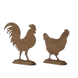 Tupp & Höna - Rust - 32 cm - 2stk - www.frokenfraken.se