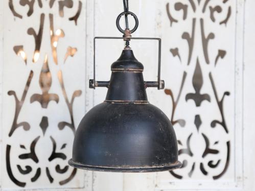 Lampe - Factory - Antikk Svart - Ø24 cm - www.frokenfraken.se