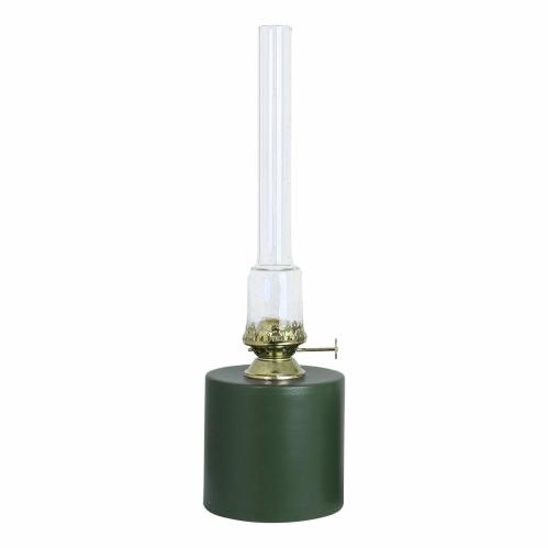 Fotogenlampe Rak Grønn/Messing - 30 x Ø10 cm - www.frokenfraken.se