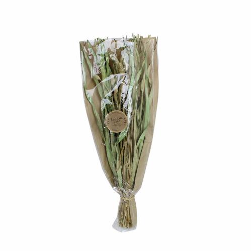 Tørket bukett - Kanarigras - 55 cm - www.frokenfraken.se