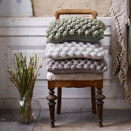 Tørket bukett - Kanarigras - 55 cm - www.frokenfraken.se