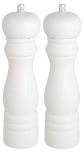 Salt & Pepparkvarn Vit - 2-pakning - Ø5,5 X 21,5 CM - www.frokenfraken.se