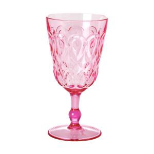 Vinglass - Rosa - 17 cm - www.frokenfraken.se