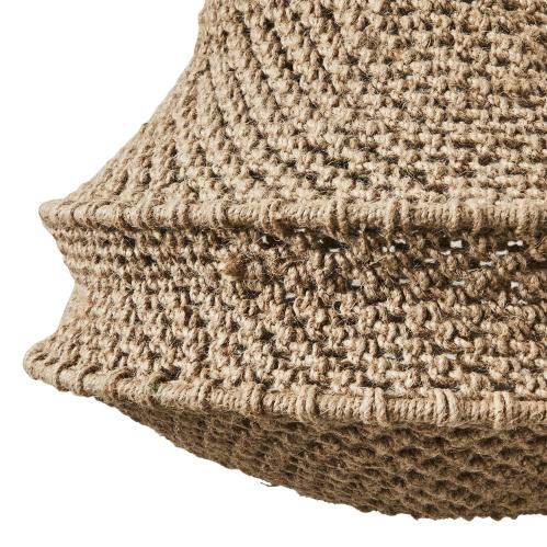 Lampeskjerm Jute - Natur - Ø50 x 75 cm - www.frokenfraken.se