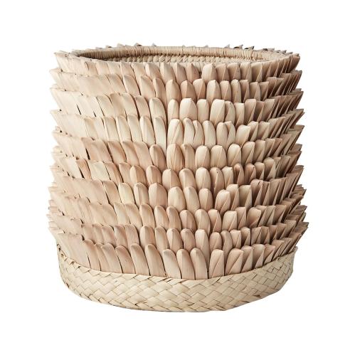 Krukke - Palmblad Natur - Ø26 x 26 cm - www.frokenfraken.se