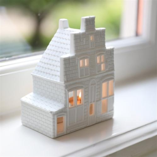 Lyslykt - Kanalhus - 10,5 x 6,5 x 14 cm - www.frokenfraken.se
