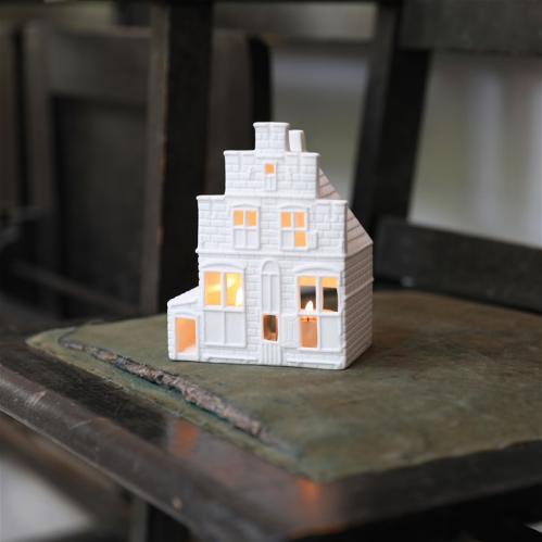 Lyslykt - Kanalhus - 10,5 x 6,5 x 14 cm - www.frokenfraken.se