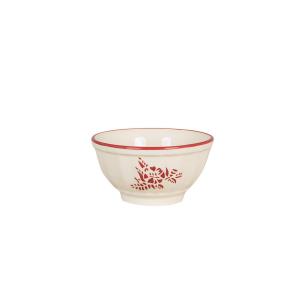 Skål Marion Blomma Liten - Röd - Ø11 x H6 cm - www.frokenfraken.se