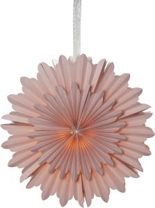 Adventsstjerne - Papir Crystal - 50 cm - www.frokenfraken.se