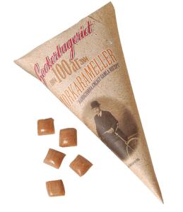 Smørkarameller i gammeldags strut - 100g - www.frokenfraken.se
