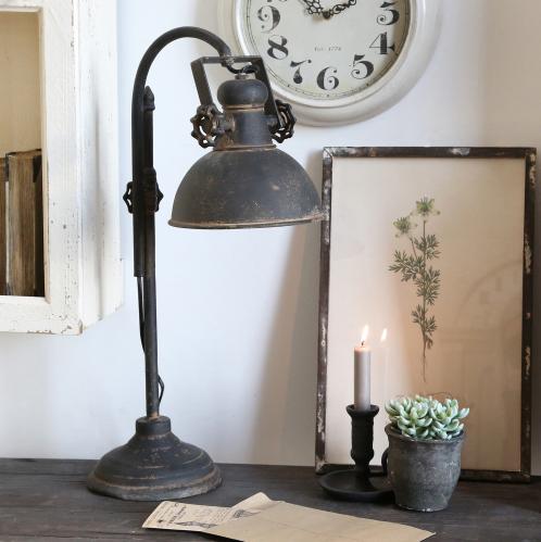 Lampe - Bordlampe - Industriell stil - 53 cm - www.frokenfraken.se